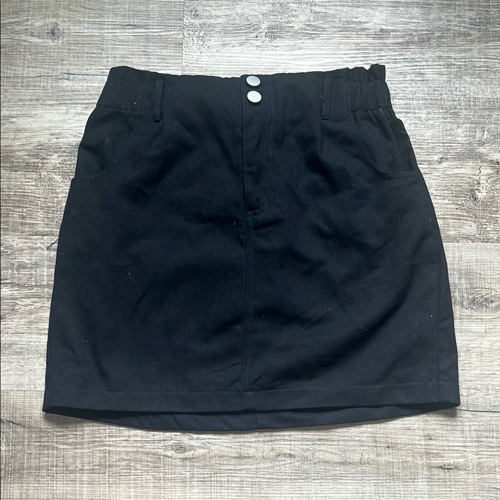 HYFVE Black Mini Pencil Skirt for Work